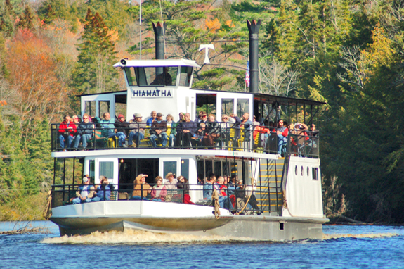 Tahquamenon Falls Boat Tours and Toonerville Trolley